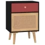 Nachttische 2 Stück schwarzes Sperrholz 40x30x55 cm von vidaXL, Nachttische - Ref: Foro24-352145, Preis: 120,56 €, Rabatt: %