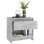 Concrete gray engineered wood bedside table 40x30x39 cm by vidaXL, Nightstands - Ref: Foro24-803451, Price: 31,77 €, Discount: %