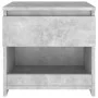 Mesita de noche madera ingeniería gris hormigón 40x30x39 cm de vidaXL, Mesitas de noche - Ref: Foro24-803451, Precio: 31,74 €...