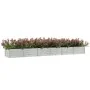 Verzinkter Stahlbeet Silber 480x80x45 cm von vidaXL, Töpfe und Pflanzgefäße - Ref: Foro24-316901, Preis: 83,31 €, Rabatt: %