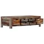 Couchtisch aus massivem grauem Palisanderholz, 100 x 50 x 30 cm von vidaXL, Couchtisch - Ref: Foro24-247982, Preis: 190,96 €,...