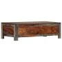 Couchtisch aus massivem grauem Palisanderholz, 100 x 50 x 30 cm von vidaXL, Couchtisch - Ref: Foro24-247982, Preis: 190,96 €,...