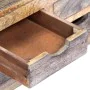 Solid gray sheesham wood coffee table 100x50x30 cm by vidaXL, Coffee table - Ref: Foro24-247982, Price: 190,65 €, Discount: %