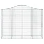Gabionenkörbe 14 Stk. Bogenform Eisen 200x50x140/160 cm von vidaXL, Töpfe und Pflanzgefäße - Ref: Foro24-3145694, Preis: 1,00...