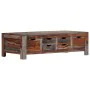 Solid gray sheesham wood coffee table 100x50x30 cm by vidaXL, Coffee table - Ref: Foro24-247982, Price: 190,65 €, Discount: %