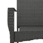 Garden chairs with cushions 2 units black synthetic rattan by vidaXL, Garden sets - Ref: Foro24-319877, Price: 101,66 €, Disc...