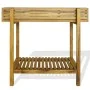 Solid acacia wood and zinc flowerbed by vidaXL, Pots and planters - Ref: Foro24-43793, Price: 115,28 €, Discount: %