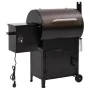 Pellet barbecue with black iron chimney 104 cm by vidaXL, Barbecues - Ref: Foro24-360069, Price: 532,01 €, Discount: %