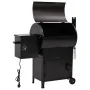 Pellet barbecue with black iron chimney 104 cm by vidaXL, Barbecues - Ref: Foro24-360069, Price: 532,01 €, Discount: %