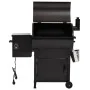 Pellet barbecue with black iron chimney 104 cm by vidaXL, Barbecues - Ref: Foro24-360069, Price: 532,01 €, Discount: %