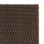 Brown synthetic rattan folding table 45x35x32 cm by vidaXL, Garden tables - Ref: Foro24-362250, Price: 26,74 €, Discount: %