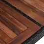 Synthetic rattan garden table solid acacia wood 240x90x74cm by vidaXL, Garden tables - Ref: Foro24-43940, Price: 287,70 €, Di...