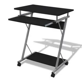 Compact Computer Desk with Black Keyboard Tray by vidaXL, Desks - Ref: Foro24-20051, Price: 71,80 €, Discount: %