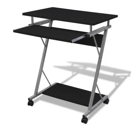 Compact Computer Desk with Black Keyboard Tray by vidaXL, Desks - Ref: Foro24-20051, Price: 71,80 €, Discount: %