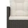 Gartensessel mit schwarzem synthetischem Rattankissen von vidaXL, Gartenstühle - Ref: Foro24-362322, Preis: 75,66 €, Rabatt: %