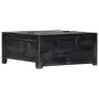 Solid black mango wood coffee table 65x65x30 cm by vidaXL, Coffee table - Ref: Foro24-247986, Price: 226,15 €, Discount: %
