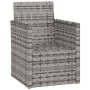 Garden armchair with gray synthetic rattan cushion by vidaXL, Garden chairs - Ref: Foro24-362323, Price: 78,01 €, Discount: %