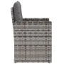Garden armchair with gray synthetic rattan cushion by vidaXL, Garden chairs - Ref: Foro24-362323, Price: 78,01 €, Discount: %