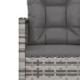 Garden armchair with gray synthetic rattan cushion by vidaXL, Garden chairs - Ref: Foro24-362323, Price: 78,01 €, Discount: %