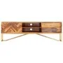 Solid sheesham wood TV cabinet 140x30x45 cm by vidaXL, TV Furniture - Ref: Foro24-247998, Price: 187,77 €, Discount: %