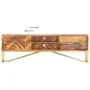 Solid sheesham wood TV cabinet 140x30x45 cm by vidaXL, TV Furniture - Ref: Foro24-247998, Price: 187,77 €, Discount: %