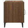Bedside table 2 units plywood oak brown color by vidaXL, Nightstands - Ref: Foro24-817320, Price: 49,21 €, Discount: %