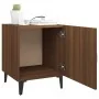 Bedside table 2 units plywood oak brown color by vidaXL, Nightstands - Ref: Foro24-817320, Price: 49,21 €, Discount: %