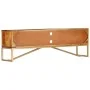 Mueble para TV madera maciza de sheesham 140x30x45 cm de vidaXL, Muebles TV - Ref: Foro24-247998, Precio: 187,77 €, Descuento: %