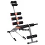 Entrenador de abdominales en forma de L con cuerdas elásticas de vidaXL, Bancos de ejercicio - Ref: Foro24-92478, Precio: 93,...