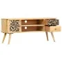 TV-Schrank aus massivem Mangoholz, 100 x 30 x 45 cm von vidaXL, TV-Möbel - Ref: Foro24-247999, Preis: 119,50 €, Rabatt: %