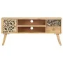 TV-Schrank aus massivem Mangoholz, 100 x 30 x 45 cm von vidaXL, TV-Möbel - Ref: Foro24-247999, Preis: 119,50 €, Rabatt: %