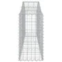 Gabion baskets 3 pcs arch shape iron 200x30x60/80 cm by vidaXL, Pots and planters - Ref: Foro24-3145389, Price: 232,67 €, Dis...