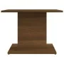 Mesa de centro madera ingeniería marrón roble 55,5x55,5x40 cm de vidaXL, Mesas de centro - Ref: Foro24-813097, Precio: 29,56 ...