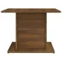Oak brown engineered wood coffee table 55.5x55.5x40 cm by vidaXL, Coffee table - Ref: Foro24-813097, Price: 29,56 €, Discount: %