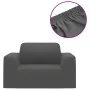 Funda elástica para sillón poliéster jersey antracita de vidaXL, Fundas - Ref: Foro24-332936, Precio: 25,70 €, Descuento: %