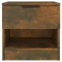 Mesitas de noche 2 uds madera contrachapada color roble ahumado de vidaXL, Mesitas de noche - Ref: Foro24-817046, Precio: 44,...