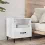 Nachttische 2 Stück glänzend weißes Sperrholz von vidaXL, Nachttische - Ref: Foro24-812037, Preis: 66,47 €, Rabatt: %