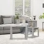Stackable tables 3 pieces plywood gray concrete by vidaXL, Side tables - Ref: Foro24-808607, Price: 43,41 €, Discount: %