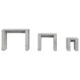 Stackable tables 3 pieces plywood gray concrete by vidaXL, Side tables - Ref: Foro24-808607, Price: 43,41 €, Discount: %