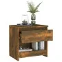 Bedside tables 2 units plywood oak 40x30x39 cm by vidaXL, Nightstands - Ref: Foro24-815130, Price: 45,94 €, Discount: %