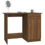 Schreibtisch aus braunem Eichensperrholz, 100 x 50 x 76 cm von vidaXL, Schreibtische - Ref: Foro24-815422, Preis: 76,79 €, Ra...