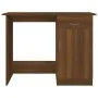 Schreibtisch aus braunem Eichensperrholz, 100 x 50 x 76 cm von vidaXL, Schreibtische - Ref: Foro24-815422, Preis: 76,79 €, Ra...