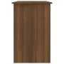 Schreibtisch aus braunem Eichensperrholz, 100 x 50 x 76 cm von vidaXL, Schreibtische - Ref: Foro24-815422, Preis: 76,79 €, Ra...