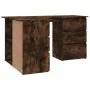 Eckschreibtisch aus geräuchertem Eichensperrholz, 145 x 100 x 76 cm von vidaXL, Schreibtische - Ref: Foro24-815441, Preis: 14...