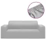 Elastischer Bezug für 2-Sitzer-Sessel aus grauem Polyester-Jersey von vidaXL, Abdeckungen - Ref: Foro24-332941, Preis: 27,26 ...