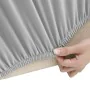 Elastischer Bezug für 2-Sitzer-Sessel aus grauem Polyester-Jersey von vidaXL, Abdeckungen - Ref: Foro24-332941, Preis: 27,26 ...