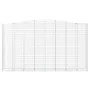 Gabionenkörbe 5 Stk. Bogenform Eisen 400x50x220/240 cm von vidaXL, Töpfe und Pflanzgefäße - Ref: Foro24-3146037, Preis: 1,00 ...