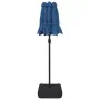 Double umbrella with blue LED lights 316x240 cm by vidaXL, Umbrellas - Ref: Foro24-362976, Price: 117,52 €, Discount: %