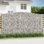 Gabionenkörbe 2 Stk. Bogenform Eisen 400x30x220/240 cm von vidaXL, Töpfe und Pflanzgefäße - Ref: Foro24-3145904, Preis: 523,2...