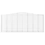 Gabionenkörbe 3 Stück Bogenform Eisen 400x50x160/180 cm von vidaXL, Töpfe und Pflanzgefäße - Ref: Foro24-3145996, Preis: 717,...
